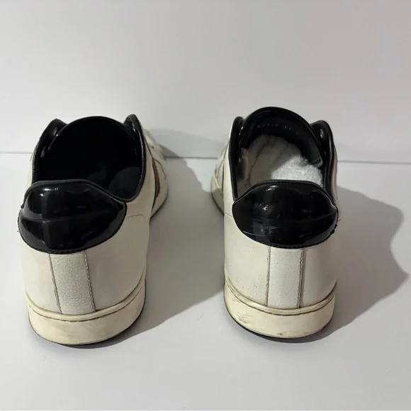 Gucci White Sneakers with Red and Green Accents US 12 - Picture 6 of 14